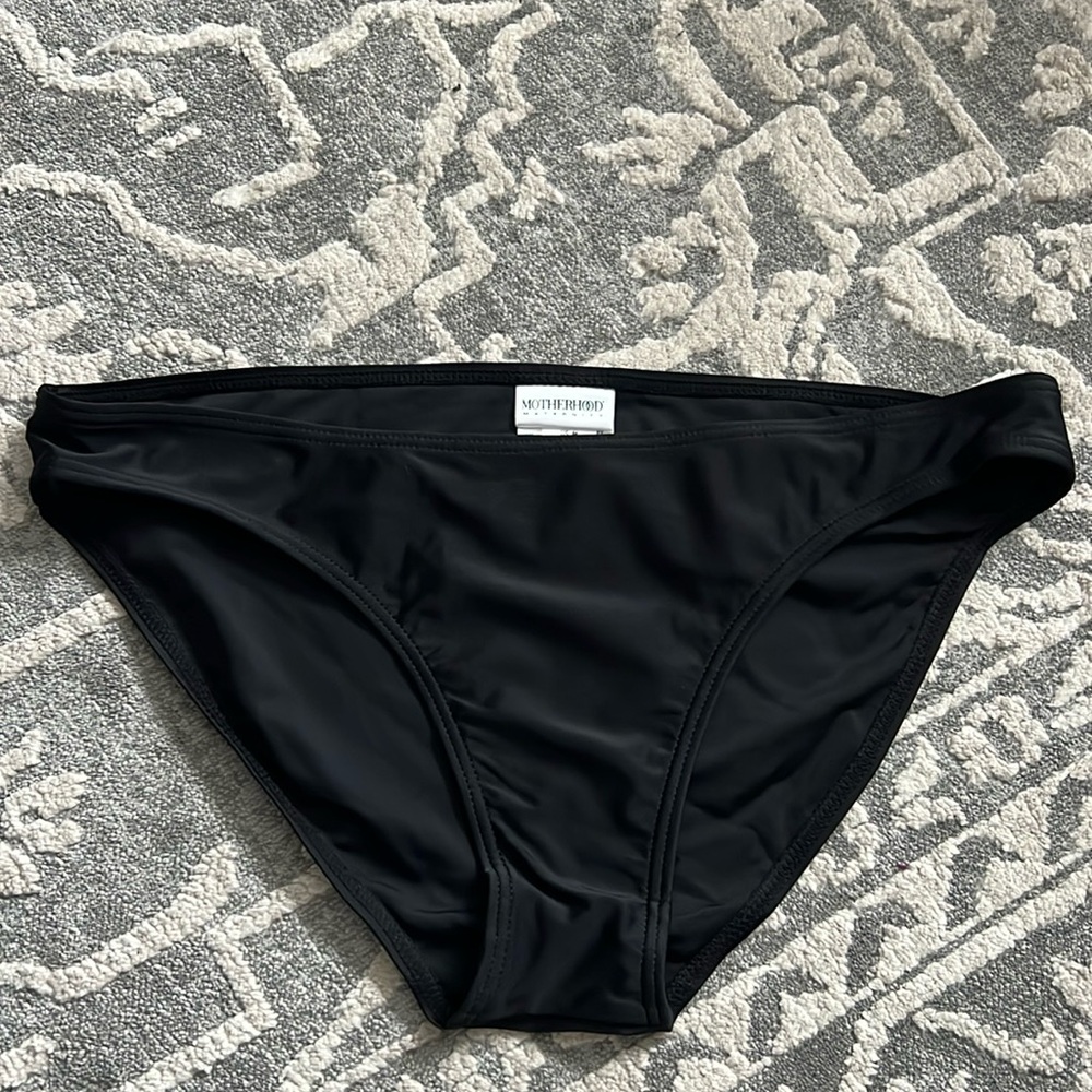 NWOT Motherhood Maternity Swim Bikini Brief Bottom Size M